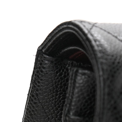 Chanel Caviar Quilted Small Double Flap Black 11 of 12