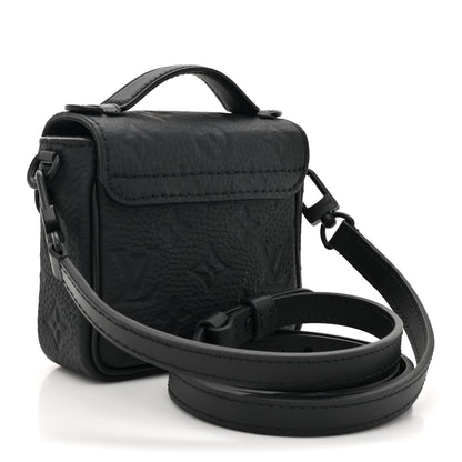 Louis Vuitton Taurillon Monogram Pico S Lock Ultra Black 3 of 10