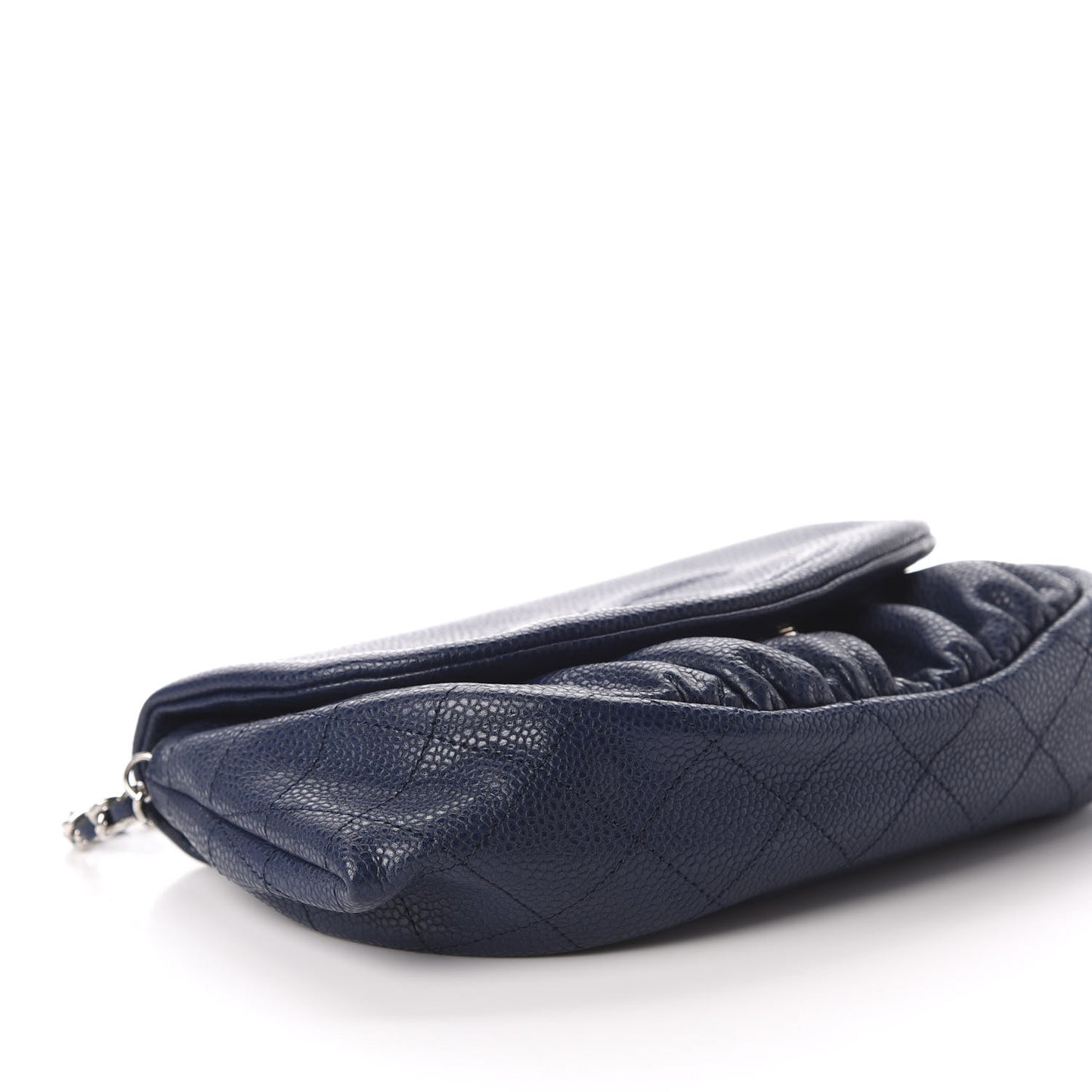 Caviar Half Moon Wallet On Chain WOC Navy