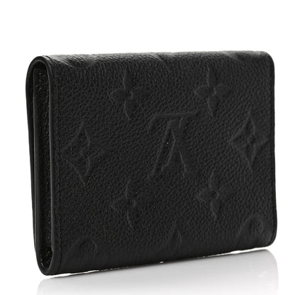 Louis Vuitton Empreinte Business Card Holder Black 3 of 6