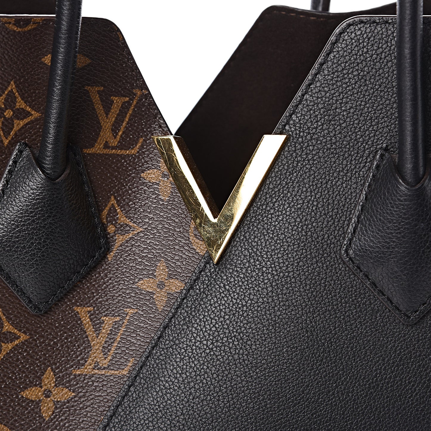 Calfskin Monogram Kimono Tote Black