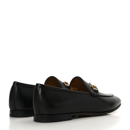 Gucci Calfskin Womens Jordaan Loafers 38 Black 4 of 8