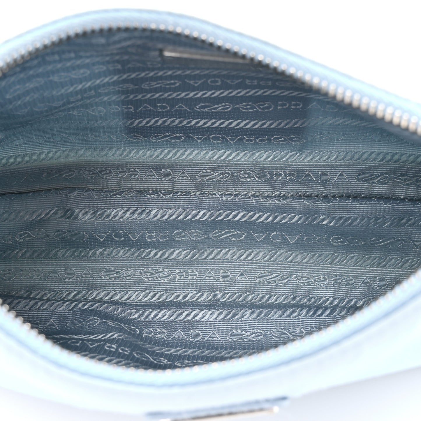 Re-Nylon Saffiano Re-Edition 2005 Shoulder Bag Celeste