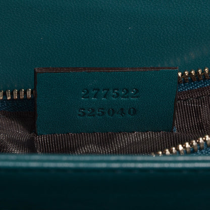 Gucci Python Medium 1973 Shoulder Flap Bag Malachite Green 10 of 10