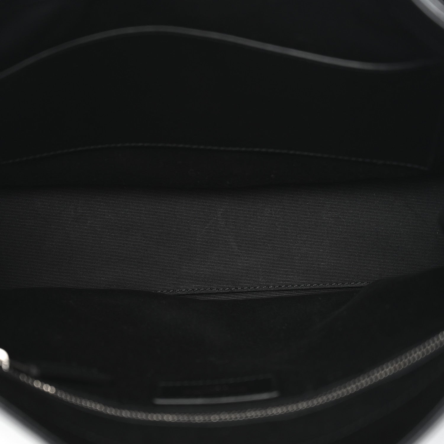 Saint Laurent Crinkled Calfskin Matelasse Monogram Medium Niki Shopper Tote Black 6 of 11