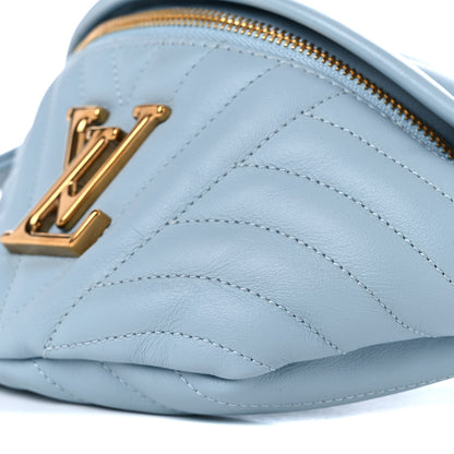 Louis Vuitton Calfskin New Wave Bumbag Porcelain Blue 8 of 9