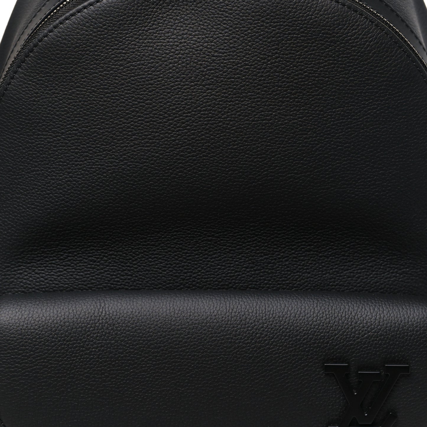 Grained Calfskin Aerogram Takeoff Backpack Black