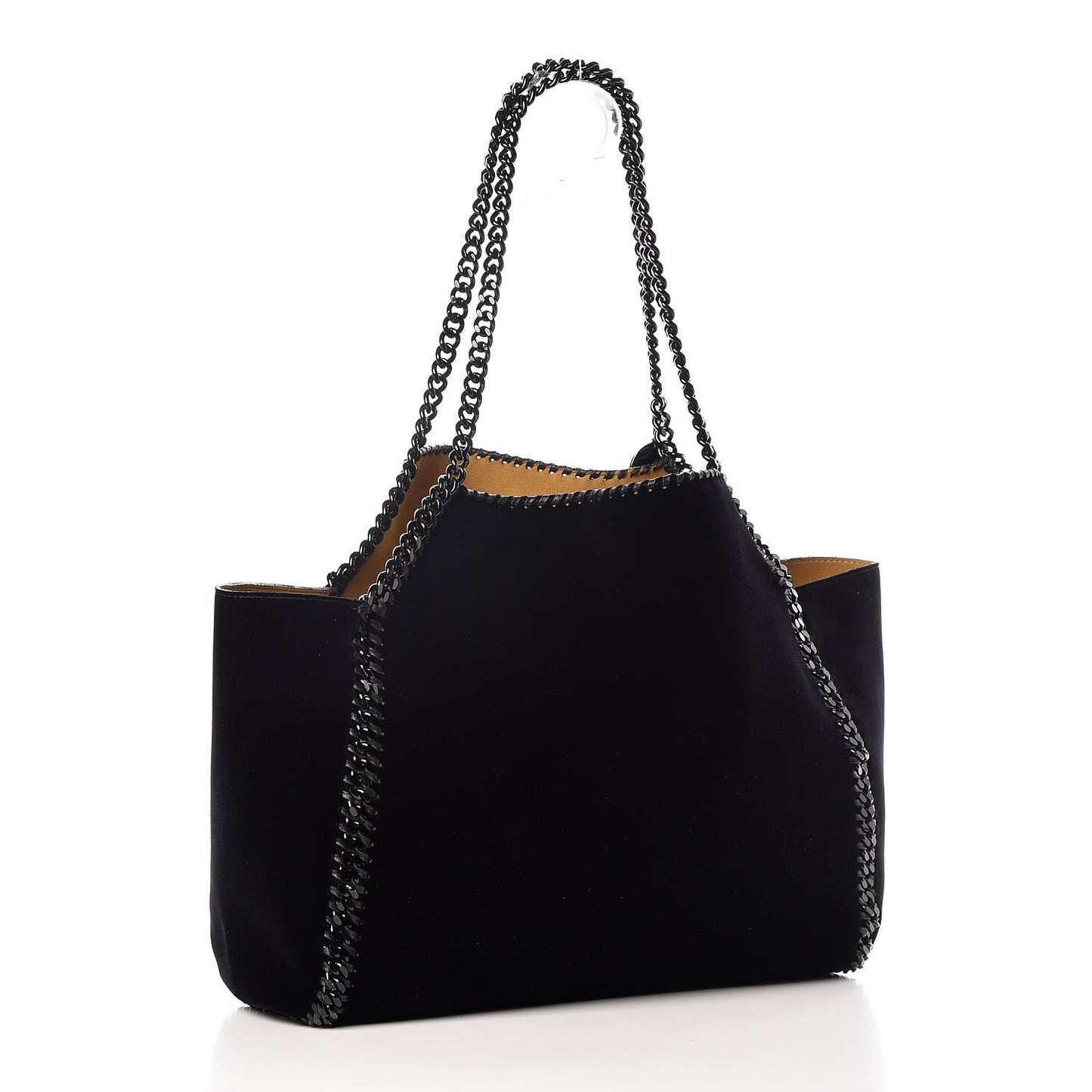 Velvet Falabella Reversible Tote Black