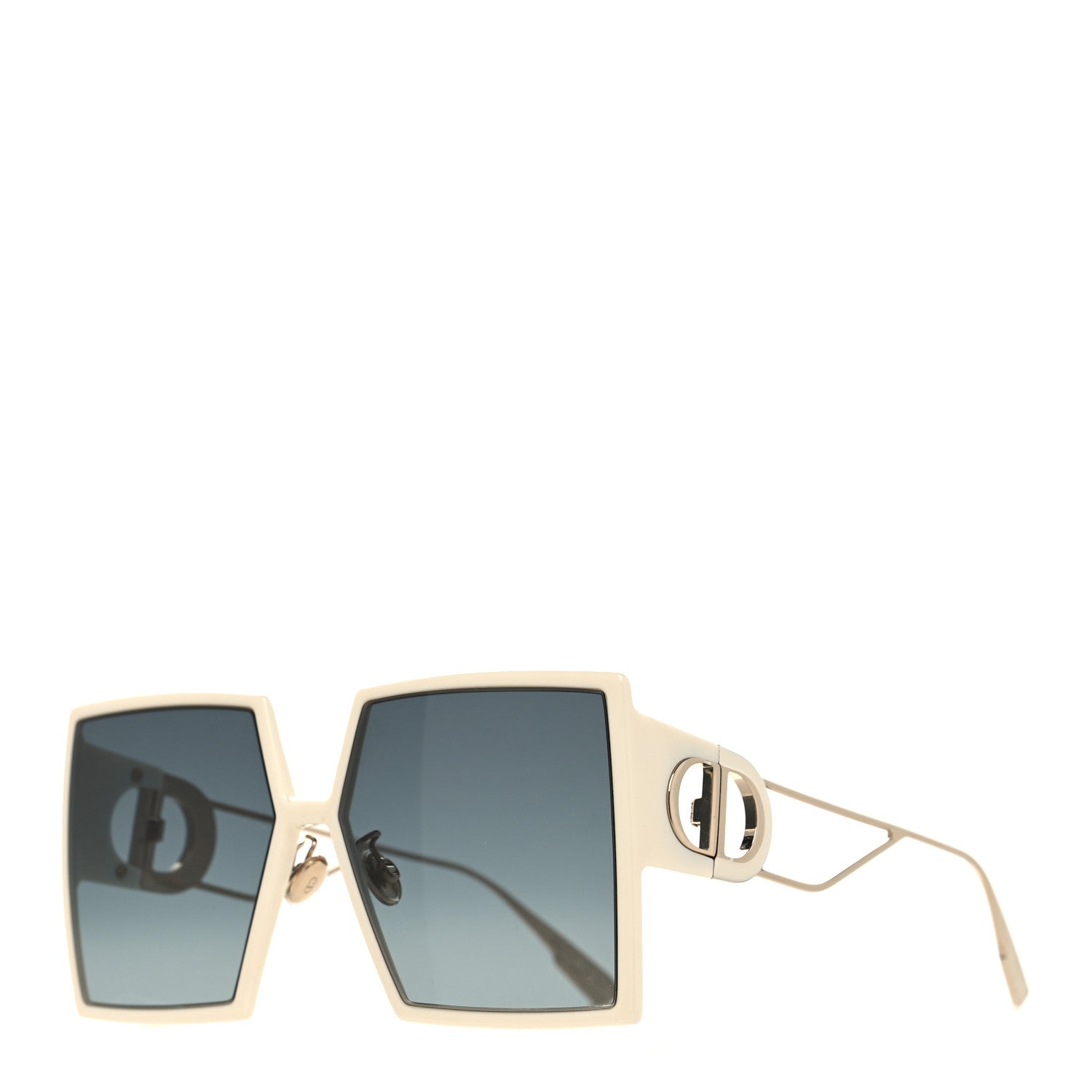 Christian Dior Square 30 Montaigne Sunglasses White 1 of 9