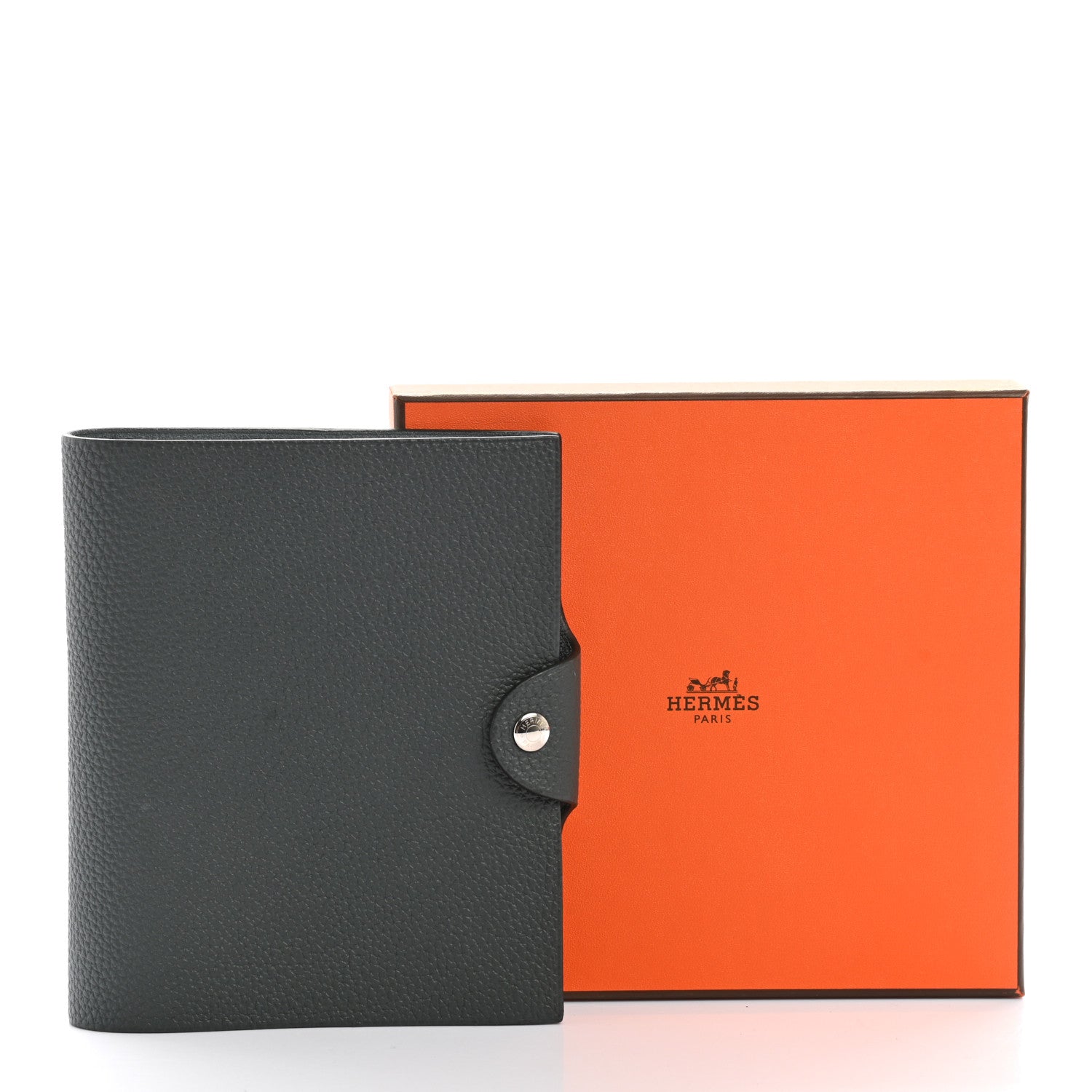 Hermes Togo Ulysse PM Notebook Cover Etain 7 of 7