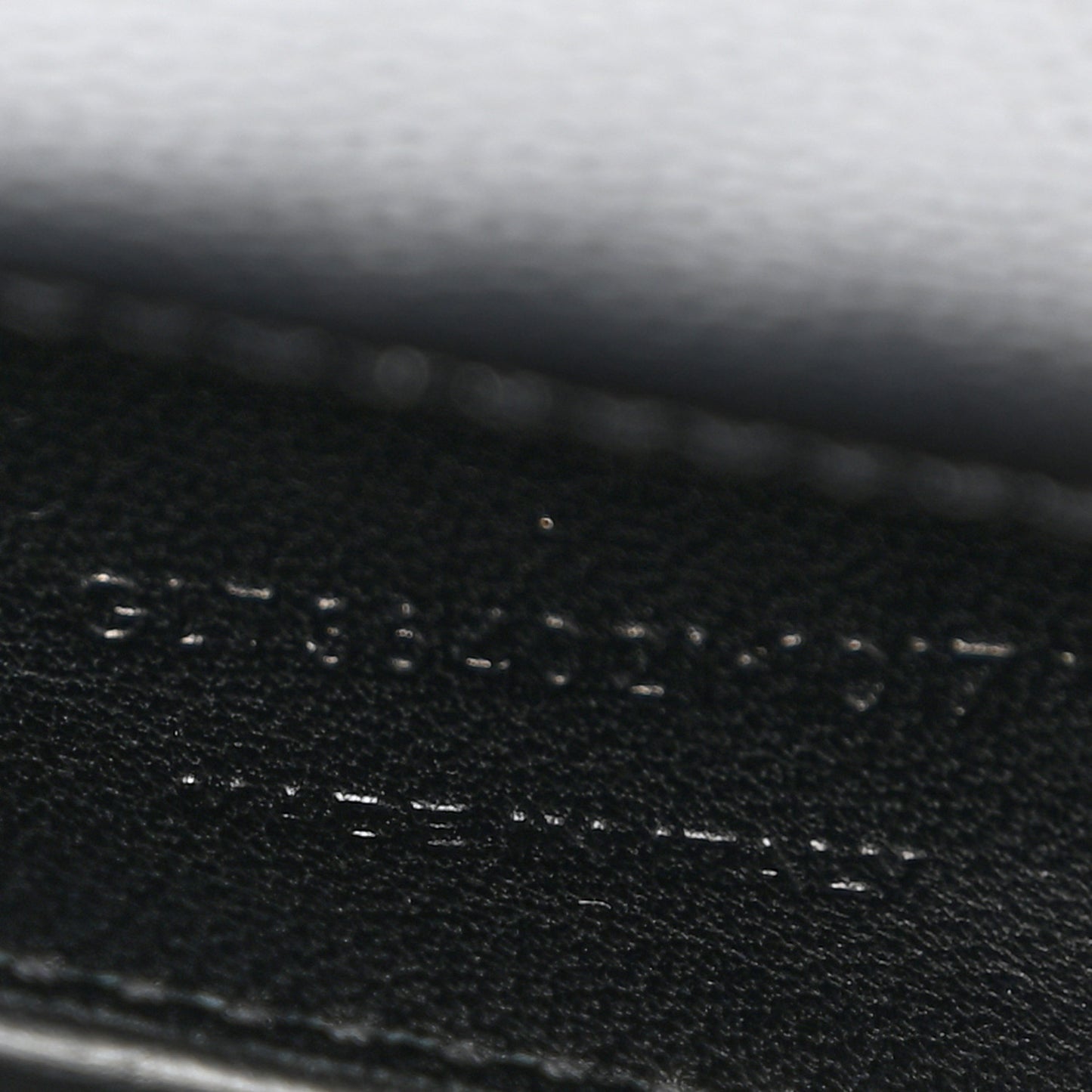 Grain De Poudre Medium Classic Monogram Kate Satchel Black