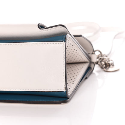 Givenchy Lambskin Perforated Small GV3 Shoulder Bag White 8 of 8