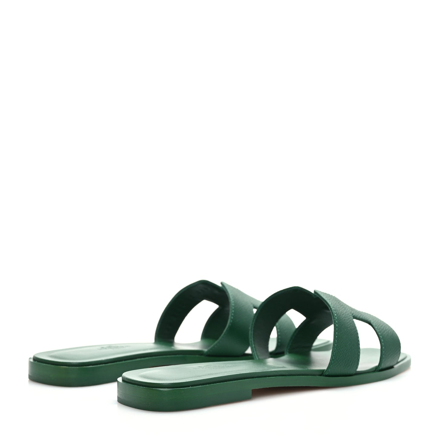 Epsom Oran Sandals 38.5 Vert Emeraude