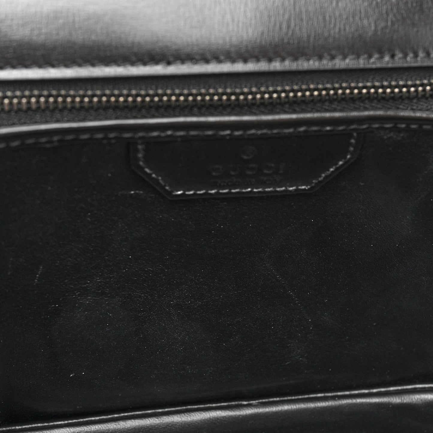 Boarded Dyana Lux Calfskin Web Monochrome Medium Bamboo 1947 Top Handle Bag Black