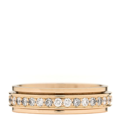 Piaget 18K Yellow Gold Diamond Possession Wedding Band Ring 50 5.25 3 of 4
