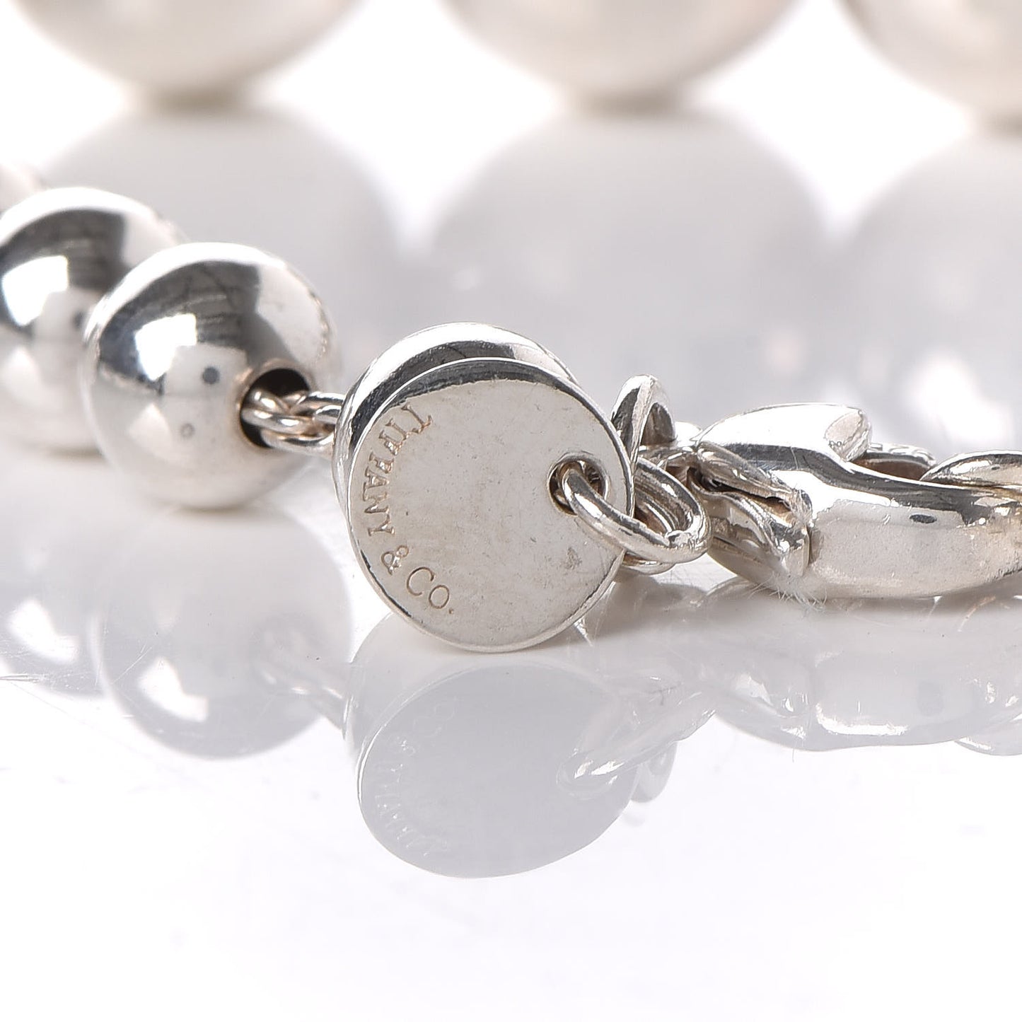 Sterling Silver HardWear Graduated Ball Necklace