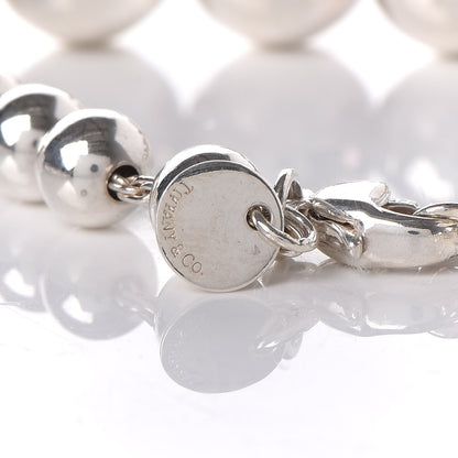 Tiffany Sterling Silver HardWear Graduated Ball Necklace 6 of 7