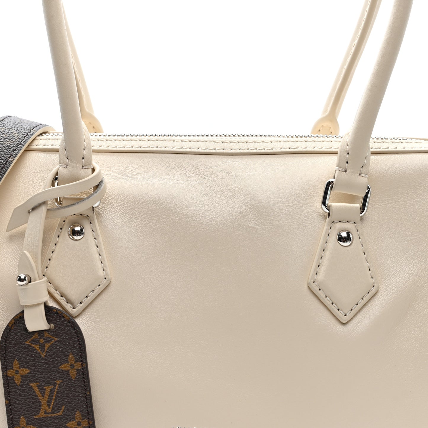 Lambskin Speedy Cargo Vibe 30 Vanille