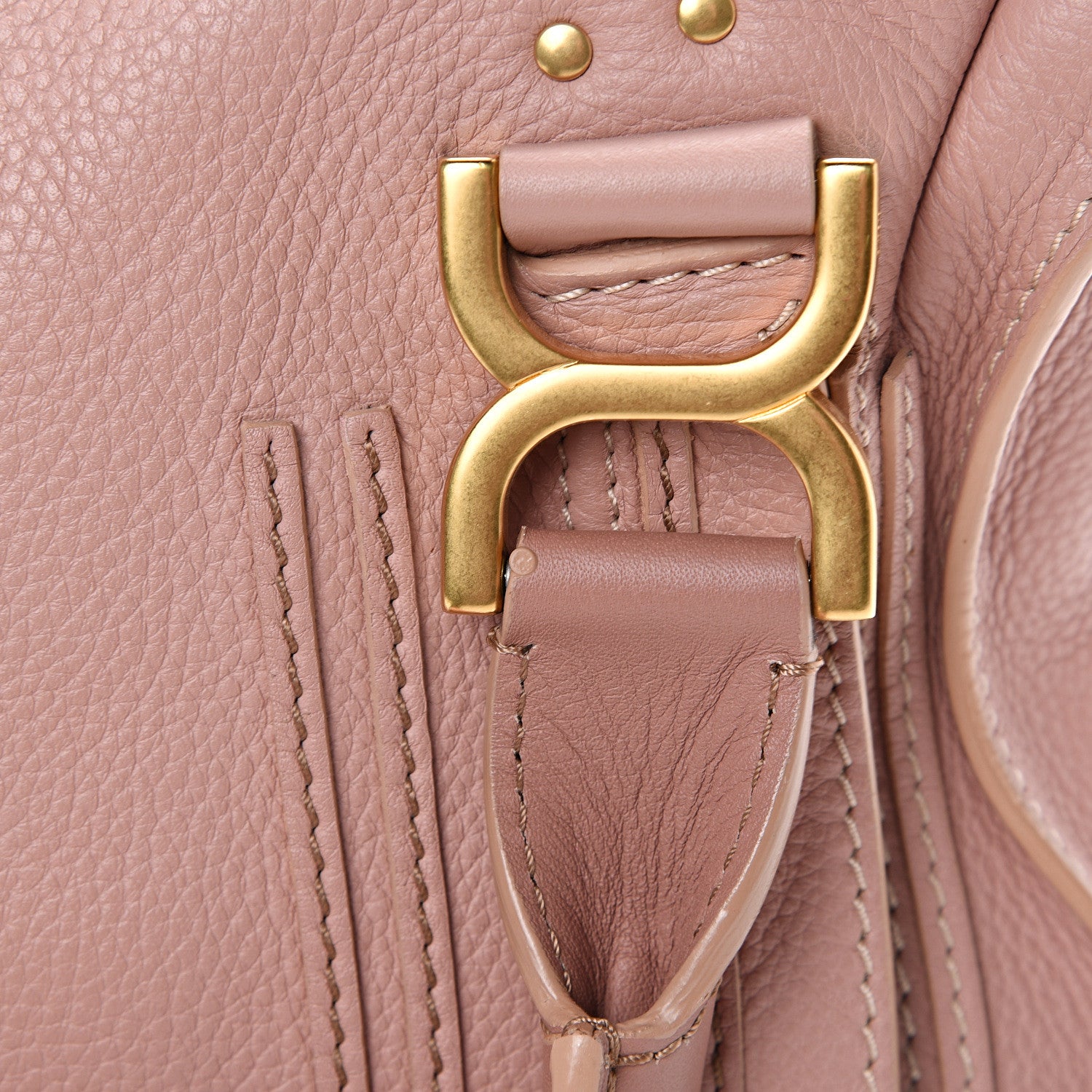 Chloe Calfskin Medium Marcie Satchel Anemone Pink 14 of 15