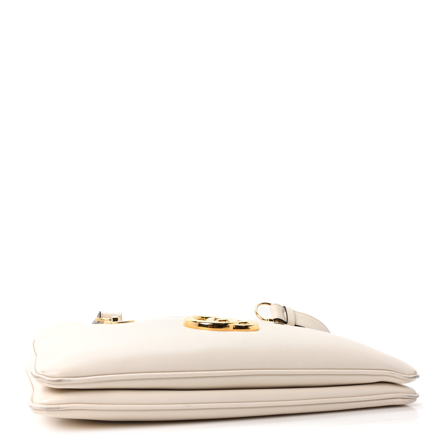 Vitello Palmellato Lux Arli Top Handle Bag White