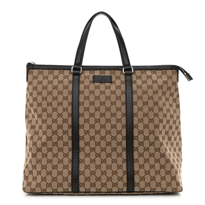 Gucci GG Monogram Large Joy Tote Bag Dark Brown 1 of 10