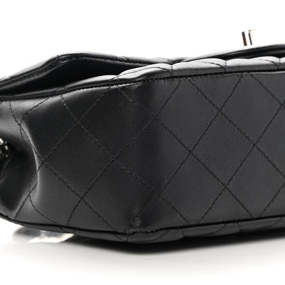Chanel Lambskin Quilted Mini Rectangular Flap Black 9 of 16