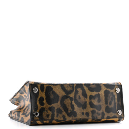 Louis Vuitton Canvas Calfskin Wild Animal Print City Steamer EW Marron 4 of 11