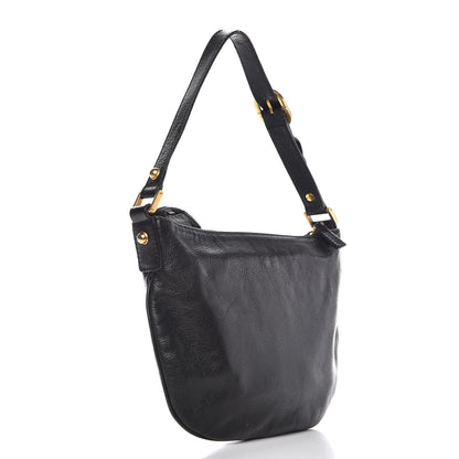 Gucci Calfskin Small Blondie Hobo Black 3 of 9