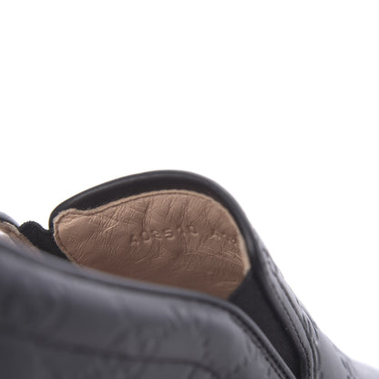 Gucci Guccissima Dublin Slip On Sneakers 41.5 Black 7 of 9