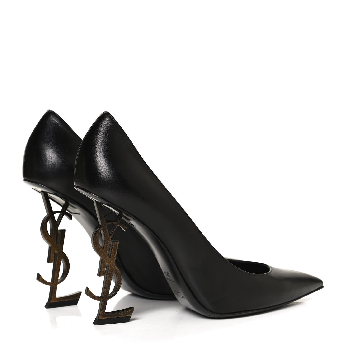 Calfskin Opyum 110 Pumps 40.5 Black