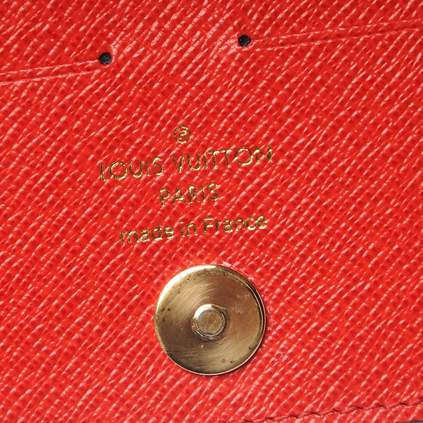 Monogram Adele Wallet Coquelicot