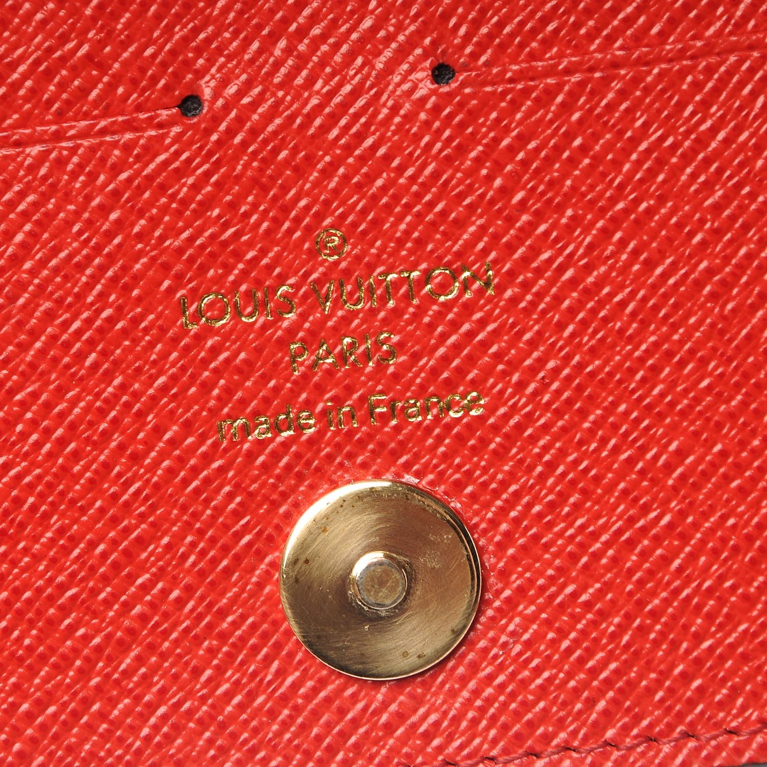 Louis Vuitton Monogram Adele Wallet Coquelicot 6 of 7