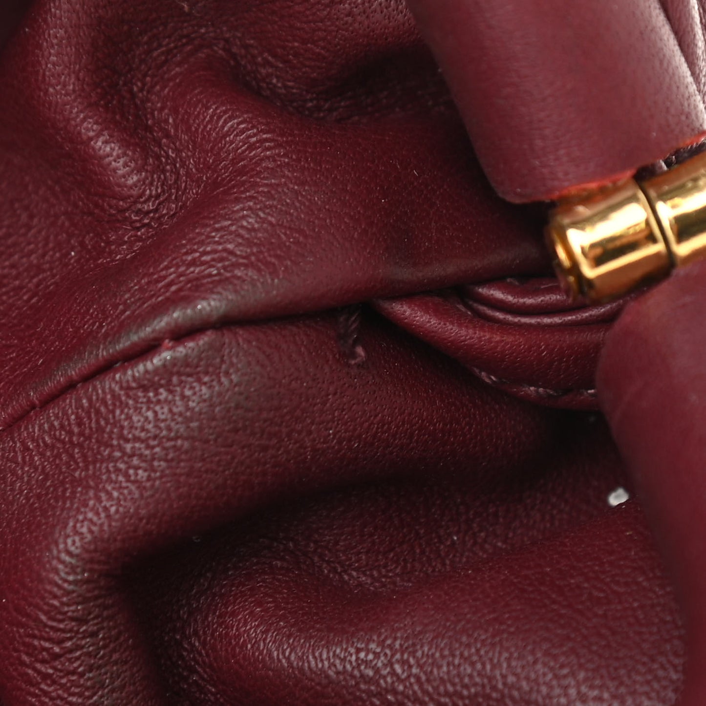 Butter Calfskin Coin Purse Bordeaux