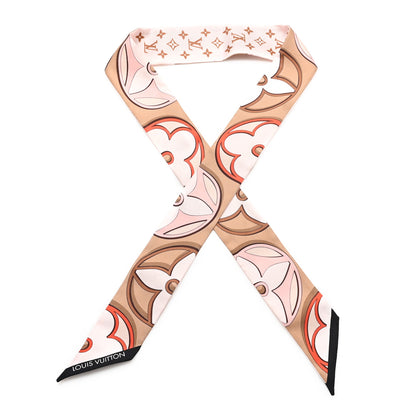 Louis Vuitton Silk Fleur Monogram BB Bandeau Brown Multicolor 1 of 4