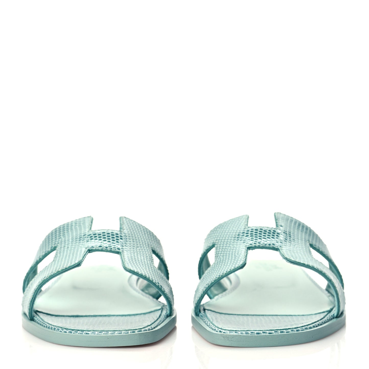 Lizard Oran Sandals 37 Turquoise