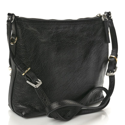Givenchy Crinkled Calfskin Small Voyou Bag Black 3 of 12