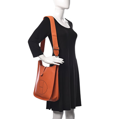 Hermes Epsom Evelyne III GM Orange 2 of 12