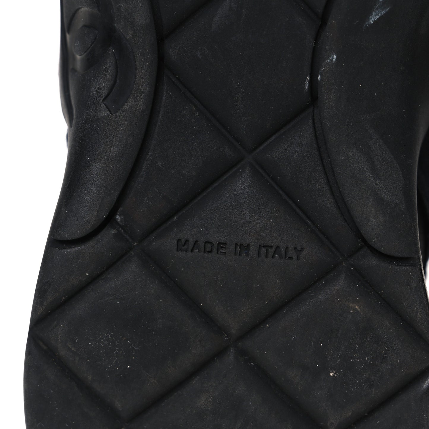 Stretch Fabric CC Sneakers 36 Black