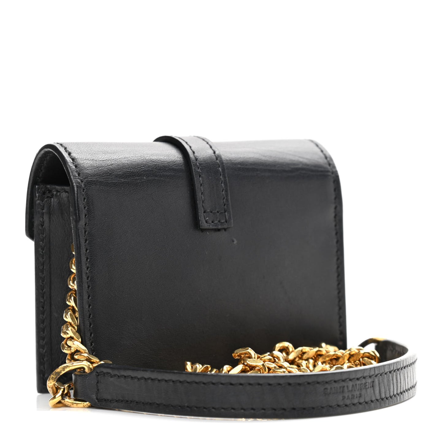 Calfskin Monogram Mini Candy Crossbody Black