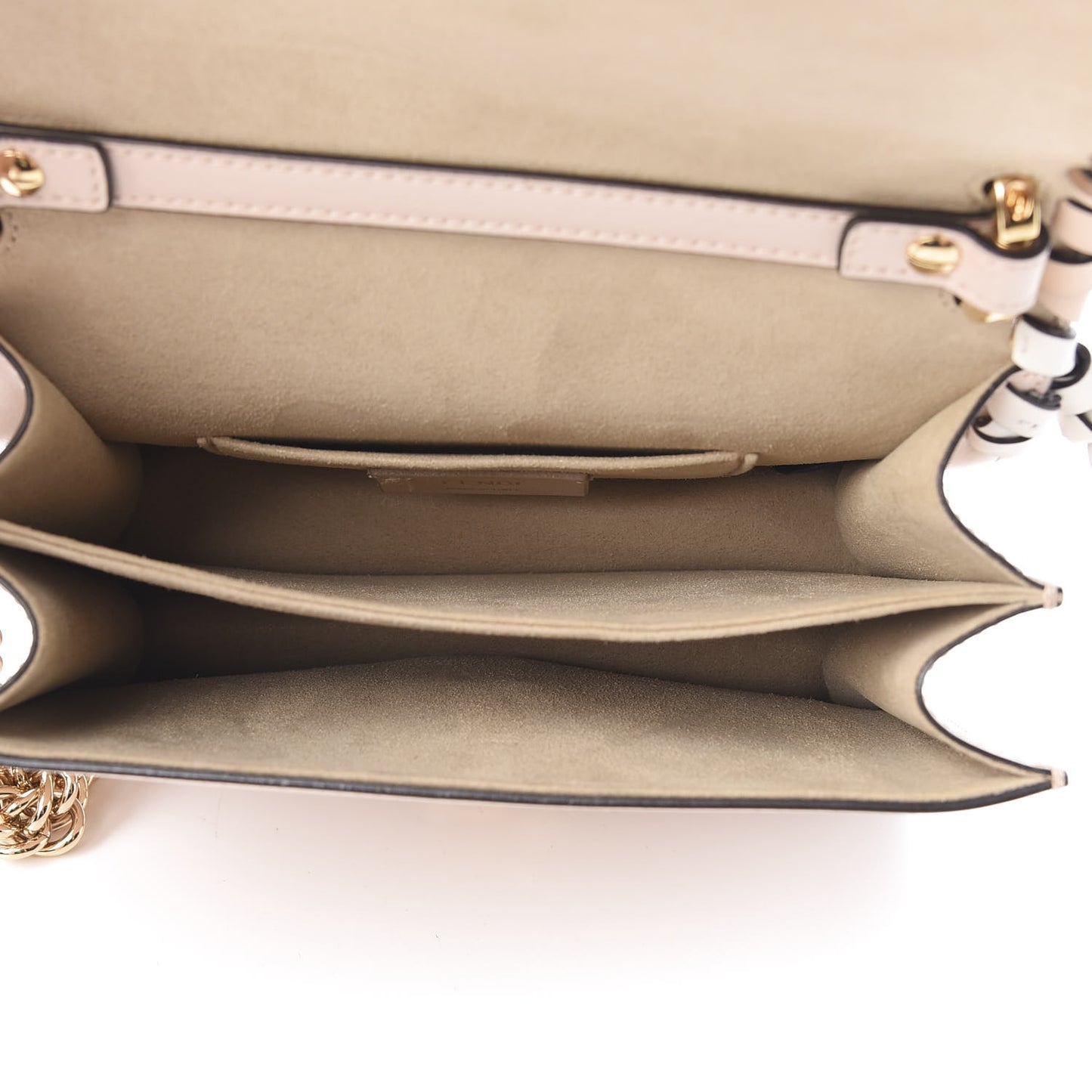 Vitello Liberty Whipstitch Bow Small Kan I Shoulder Bag Plaster Multicolor