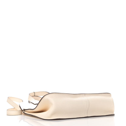 Hermes Taurillon Clemence Halzan 31 GM Nata 3 of 4