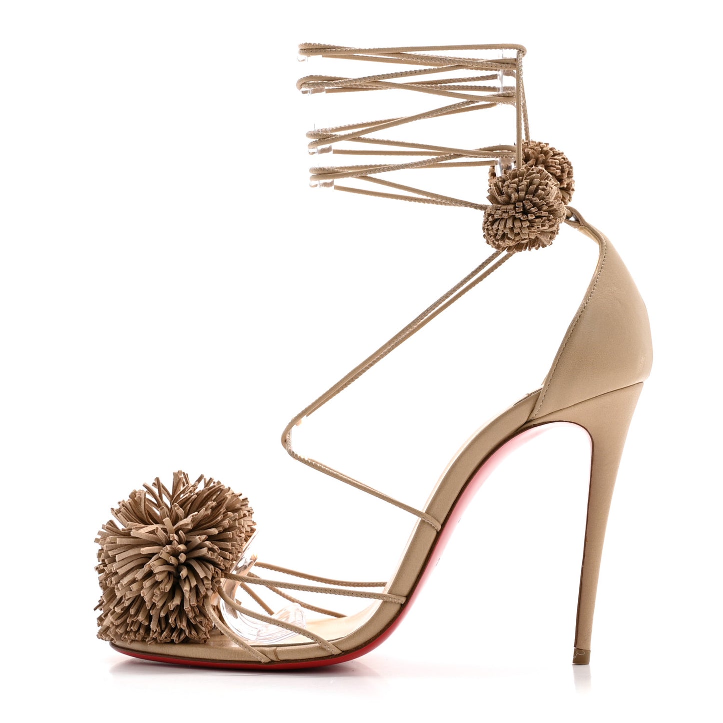 Nappa Starouchi 100 Sandal 37.5 Nude