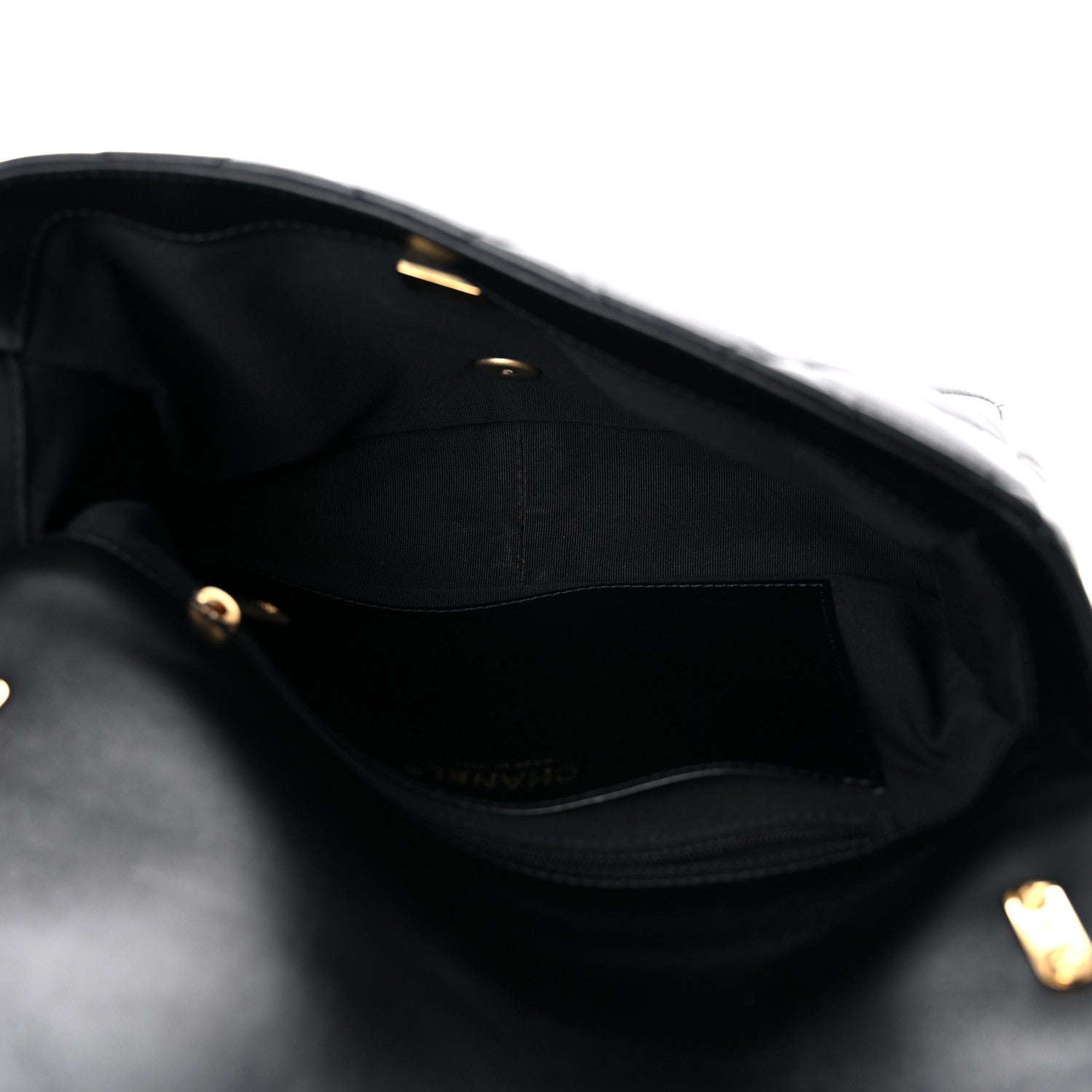 Chanel Lambskin Quilted Large CC Funky Town Flap Black 5 of 10