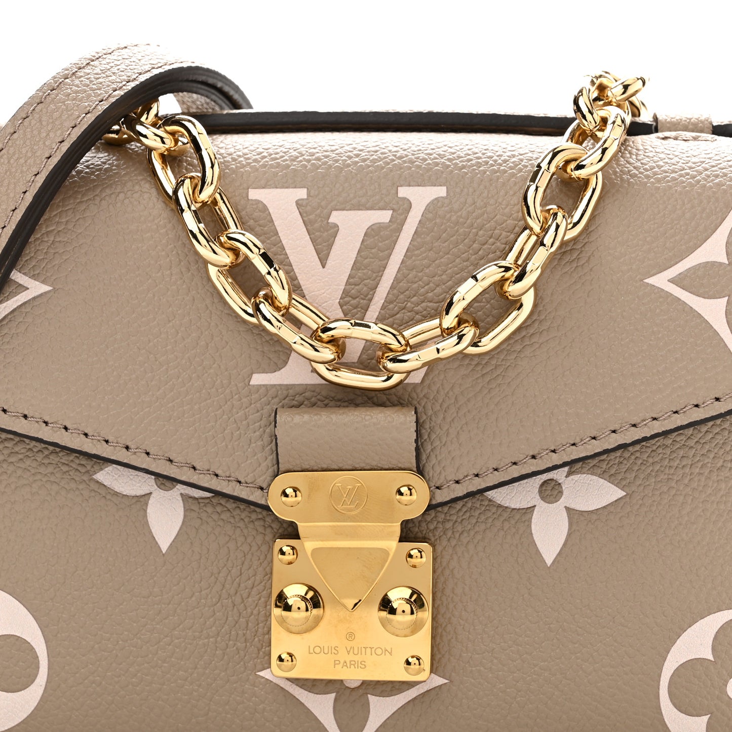 Empreinte Monogram Giant Pochette Metis East West Tourterelle Creme