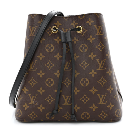 Louis Vuitton Monogram Neonoe MM Black 1 of 11