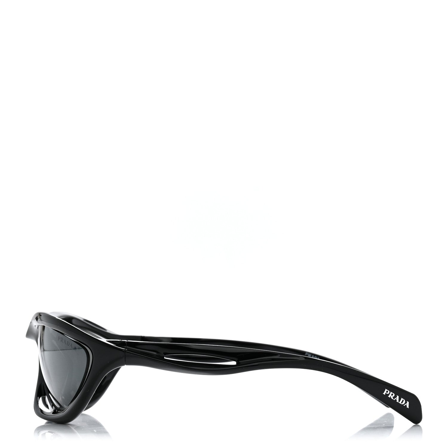 Prada Acetate Sunglasses SPR A26 Black 3 of 8