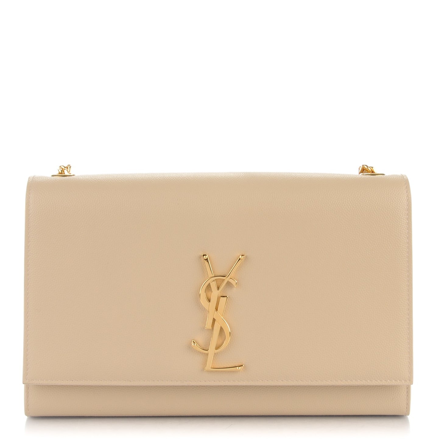 Grain De Poudre Medium Monogram Kate Satchel Nude Powder
