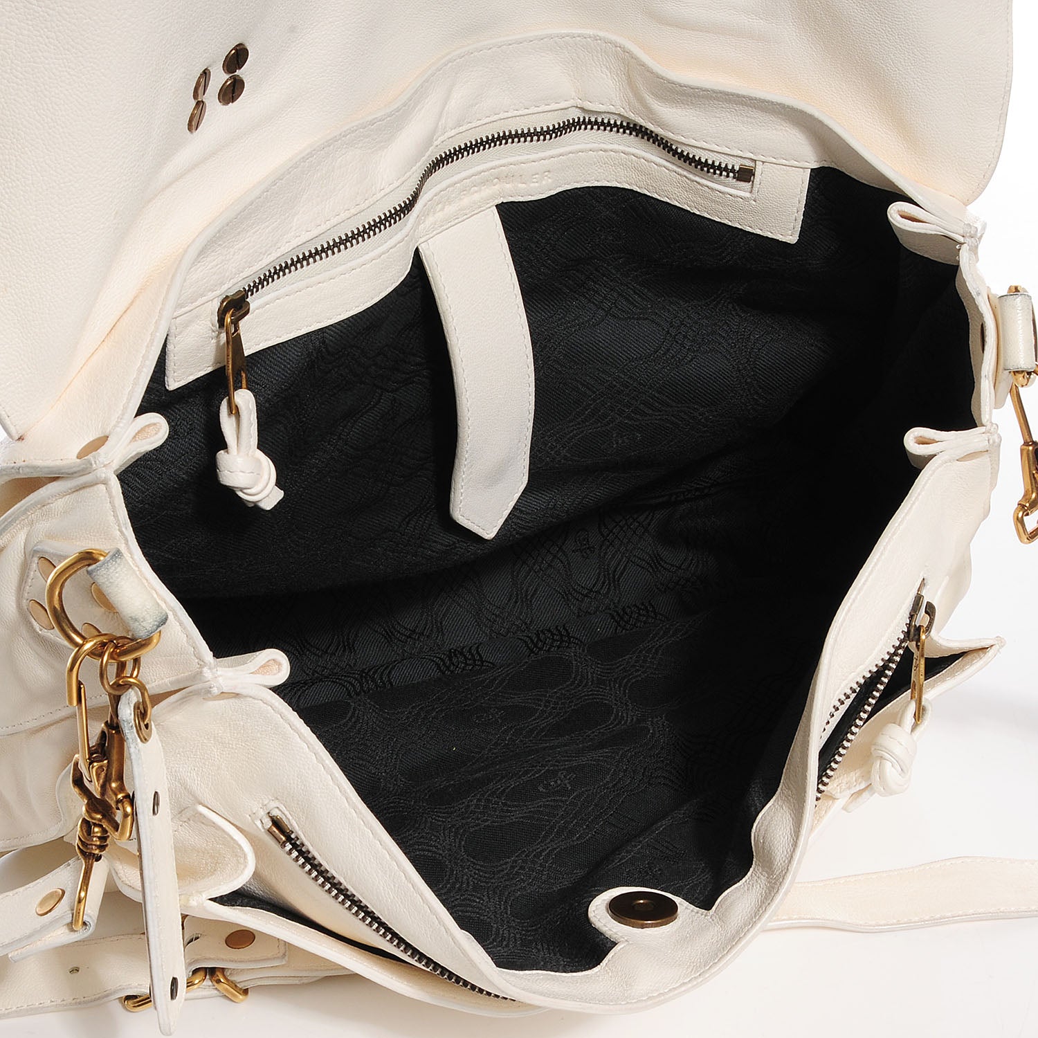 Proenza Schouler Lambskin PS1 Large Satchel Ivory 5 of 15