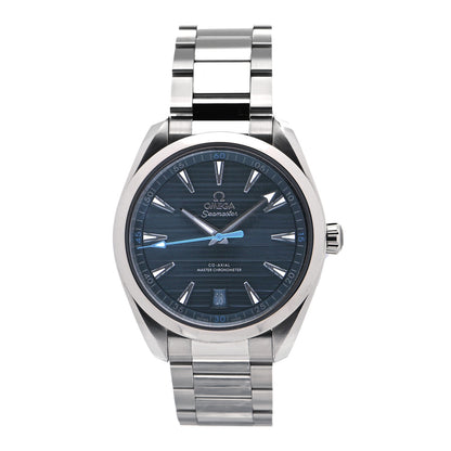 Omega Stainless Steel 41mm Seamaster Aqua Terra Co-Axial Master Chronometer Automatic Watch Blue 120.10.41.21.03.002 1 of 4