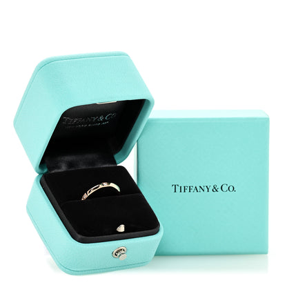 Tiffany 18K Rose Gold Diamond 2.5mm Tiffany True Band Ring 49 5 5 of 5